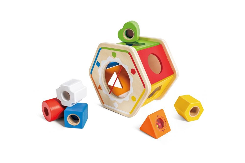 Wooden Wonder Shape Sorter by Hape - ISBN: 6943478045439