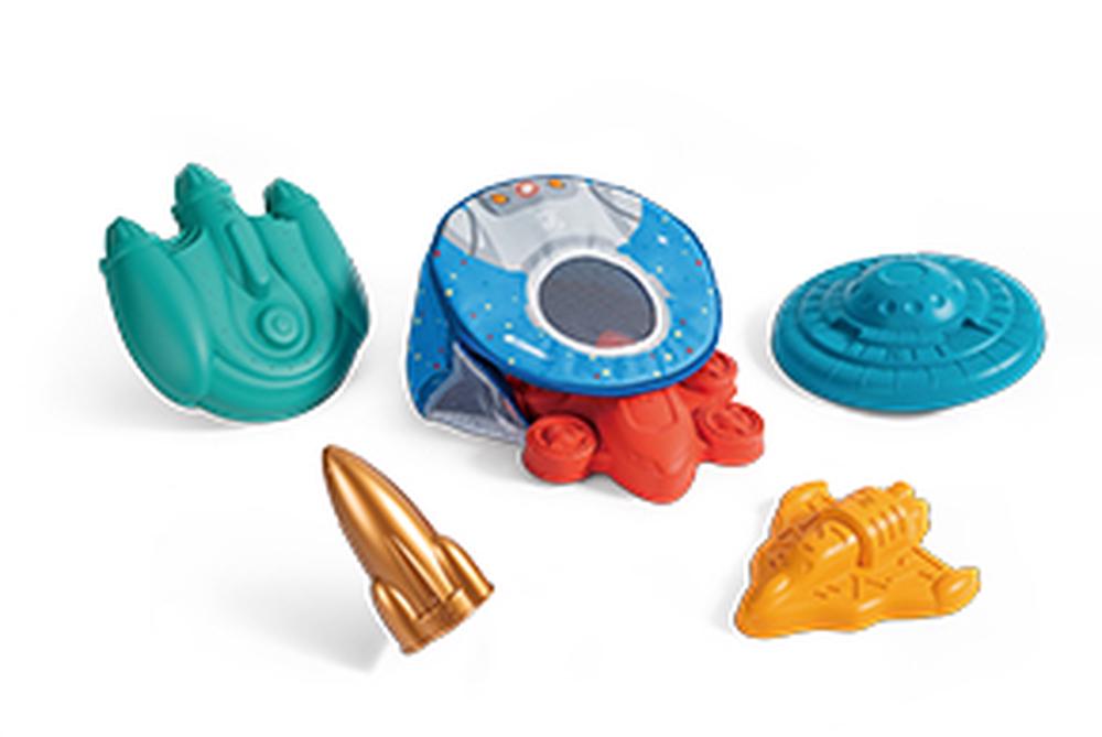 Hape Space Explorer Sand Ship Set, 6943478046801