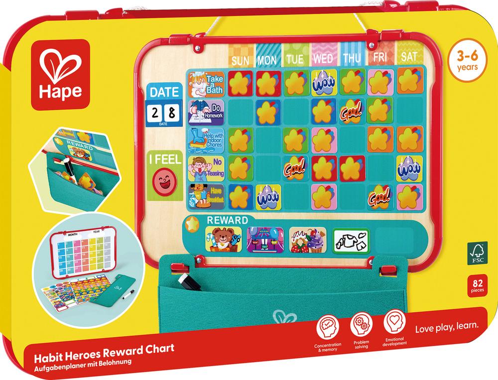 Hape Behaviour Reward Chart by Hape - ISBN: 6943478048409