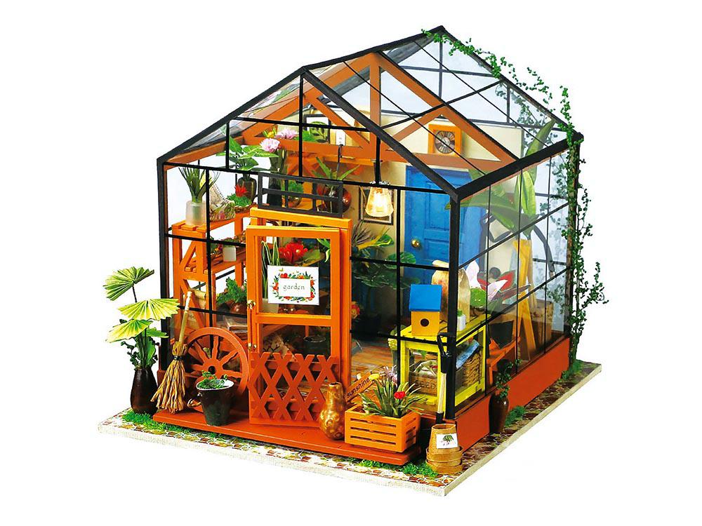 Robotime DIY Mini Doll House - Cathy's Flowers, 6946785108736