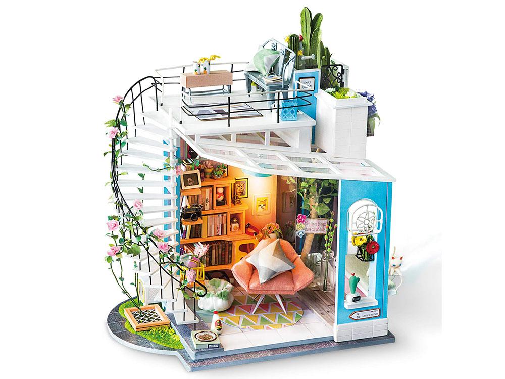 DIY Mini Doll House - Dora's Loft, 6946785164343