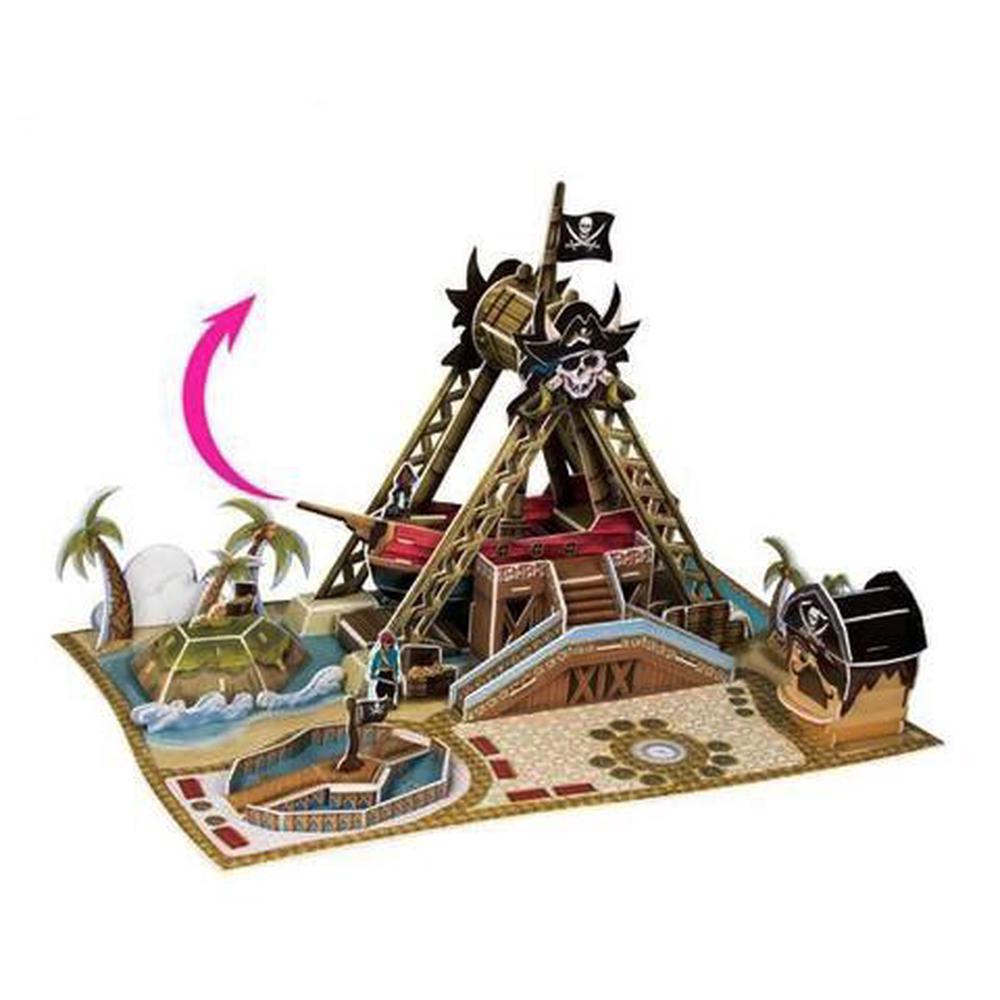 Cubic Fun 3d Puzzle Fantasy Swinging Pirate Ship Ride