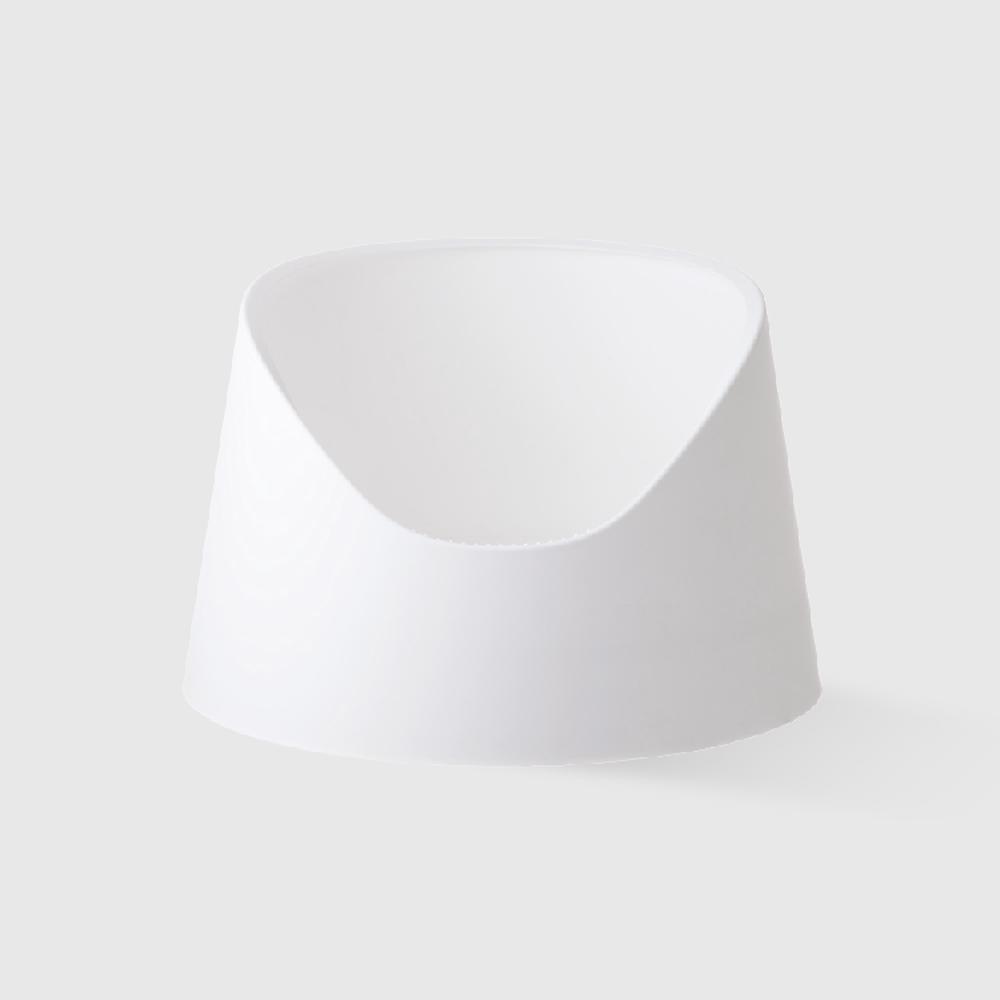 Pidan Open Cat Litter Box (White Snow Mountain) Buy online at The Nile