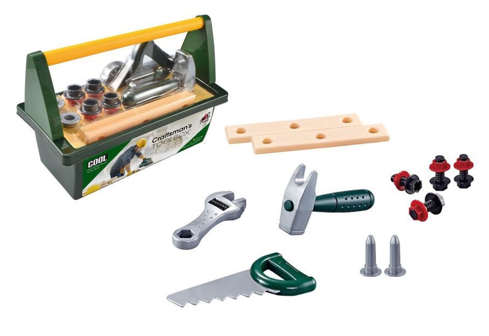 Qi Jun Toys Craftsman - Tool Box with Accessories | Buy online at The Nile