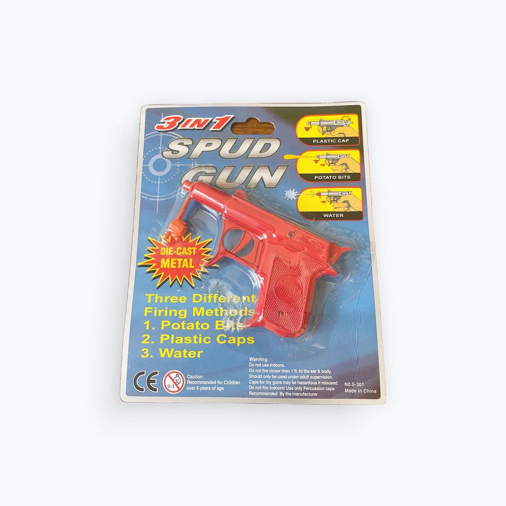 Diecast 3-in-1 Spud Gun, 6973370346518