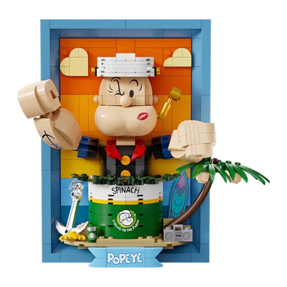 Popeye - Popeye 3D Portrait Set, 416 Pieces, 6973817321504