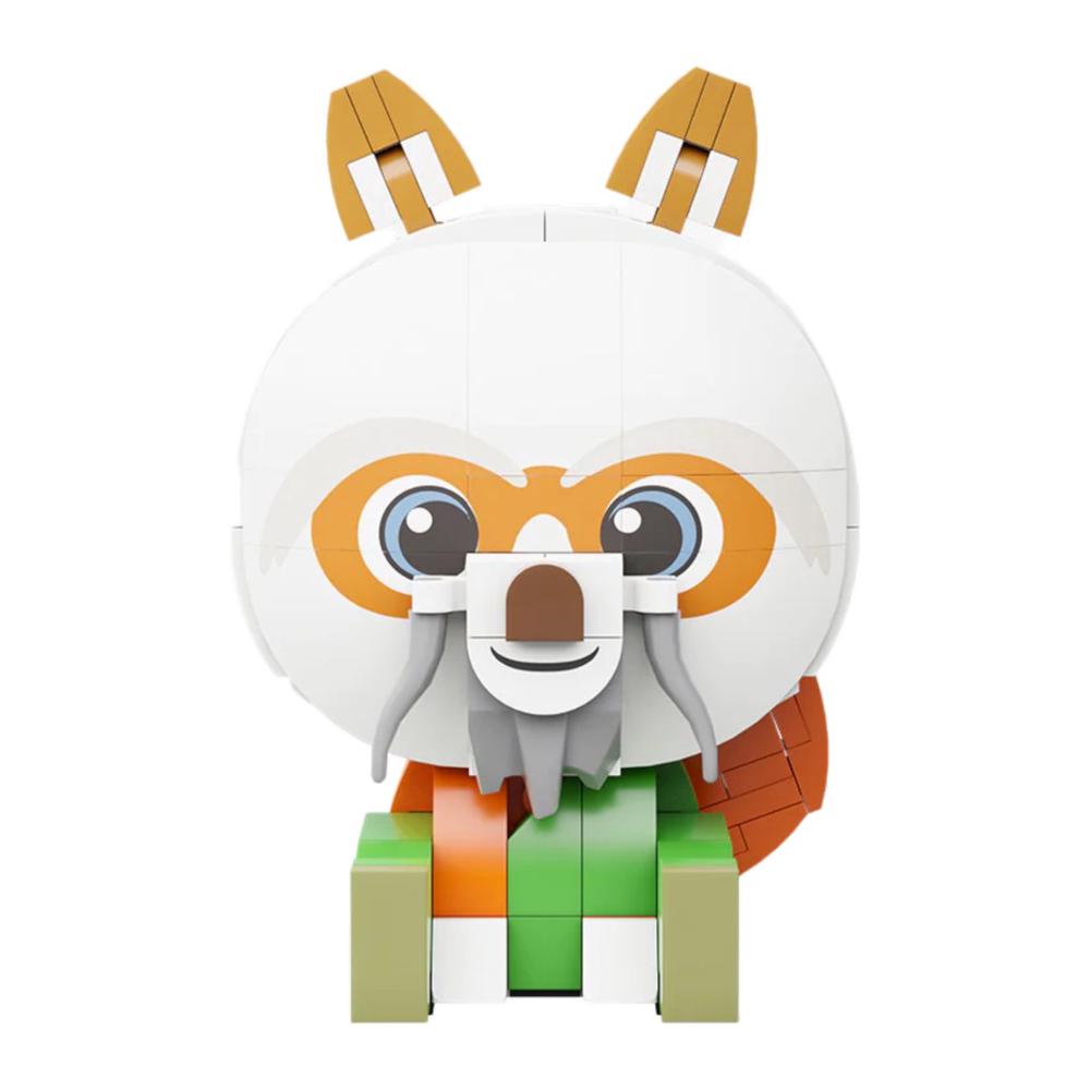 Kung Fu Panda - Shifu Sitting Baby Series Figure, 141 Pieces, 6973817321962