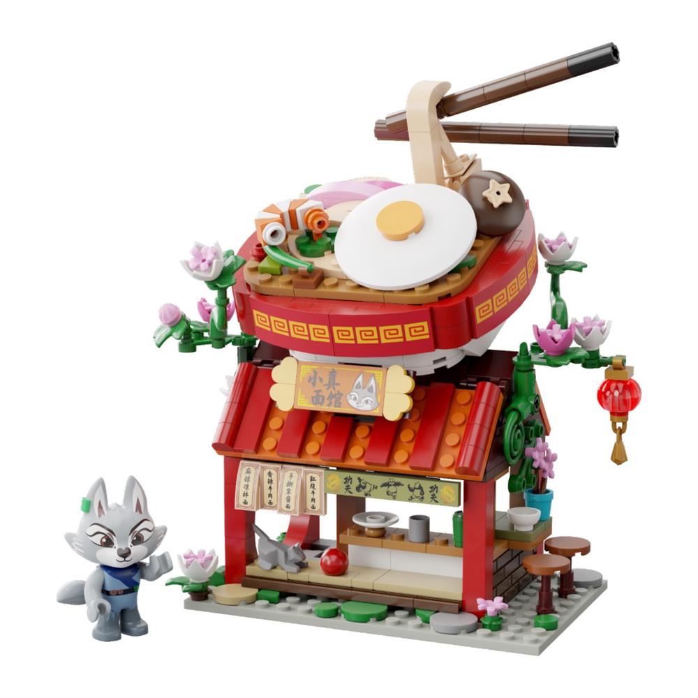 Kung Fu Panda - Zhens Noodle Restaurant Set, 359 Pieces, 6973817322006