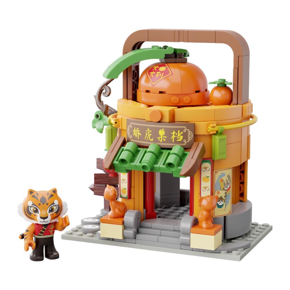 Kung Fu Panda - Tigress Fruit Shop Set, 293 Pieces, 6973817322020
