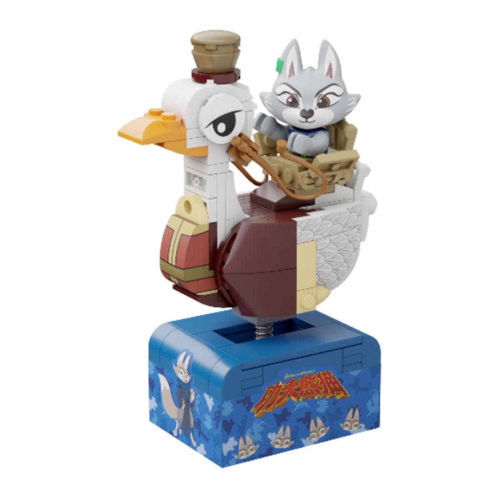 Kung Fu Panda - Zhen on SkateKart Figure, 136 Pieces, 6973817322051