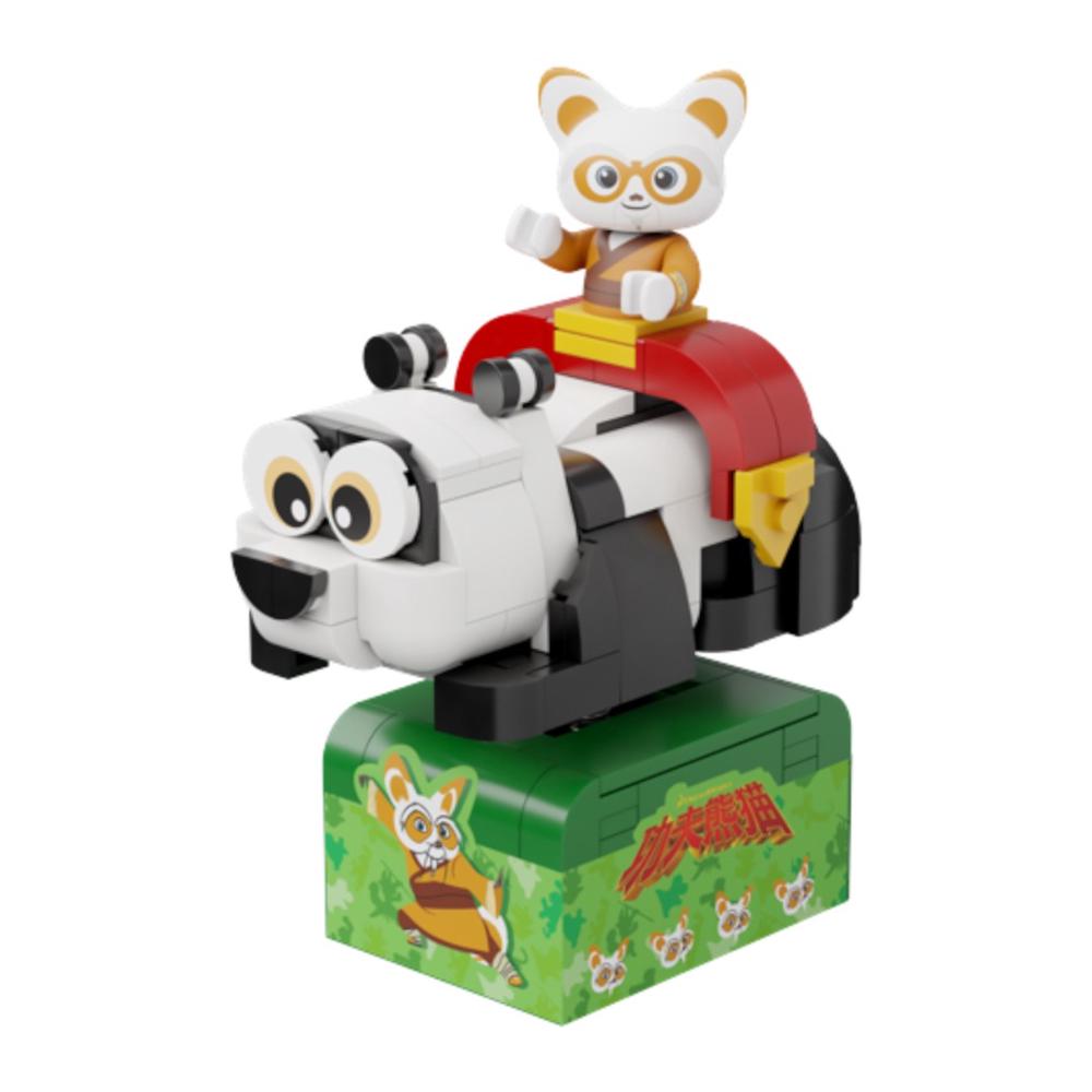 Kung Fu Panda - Shifu on SkateKart Figure, 183 Pieces, 6973817322068