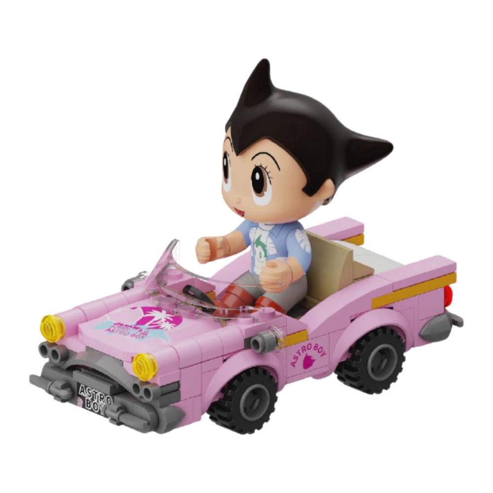 Astro Boy - Astro Boy in Vintage Car Construction Set, 130 Pieces, 6973817322495