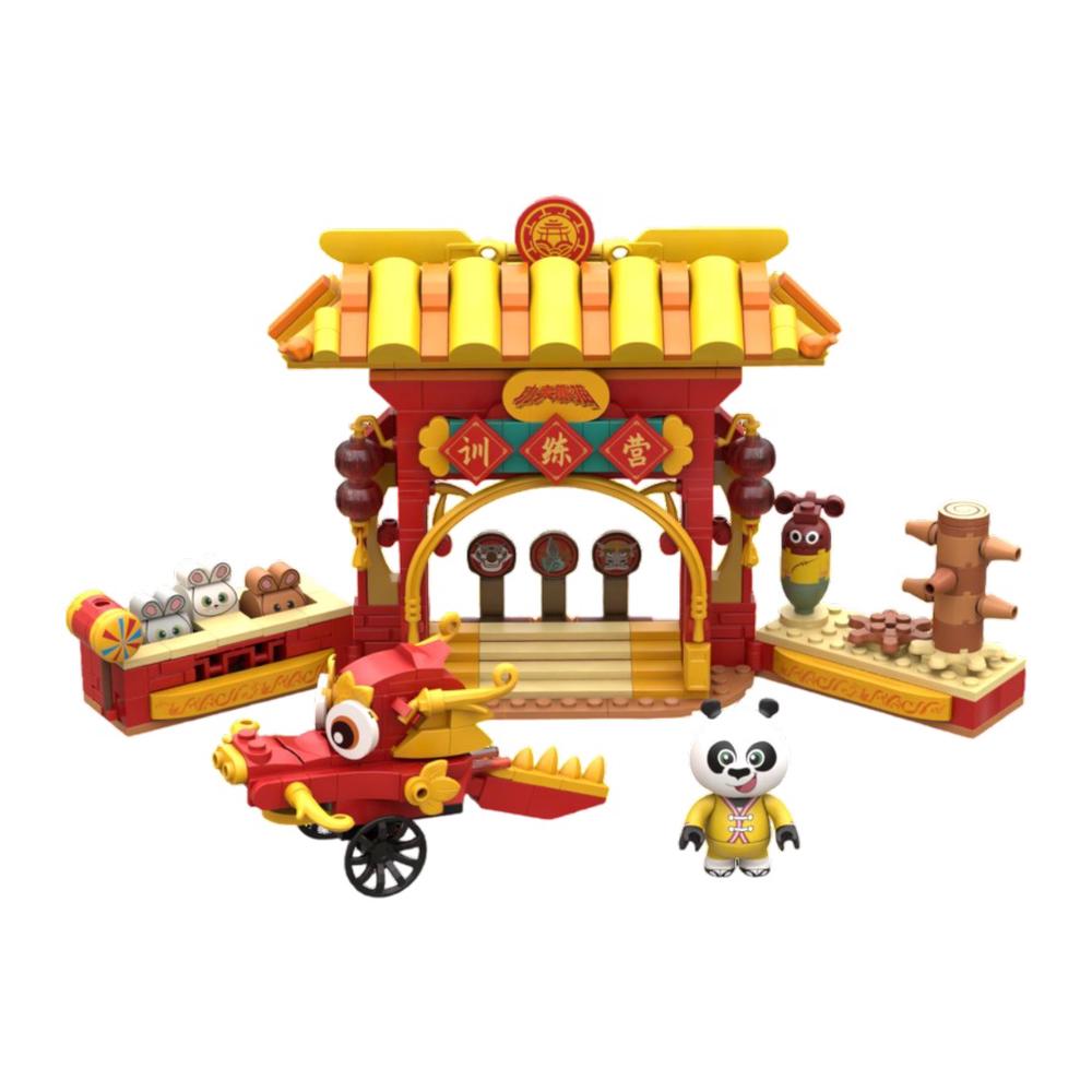 Pantasy Kung Fu Panda - Adventure Park : Training Camp Construction Set, 447 Pieces, 6973817322518