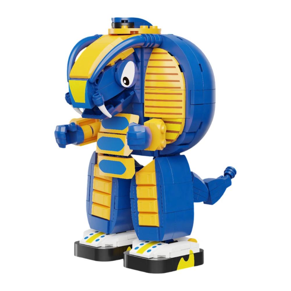 Pantasy B-Robo Kubatack - Cobrander Figure Construction Set, 370 Pieces, 6973817322624