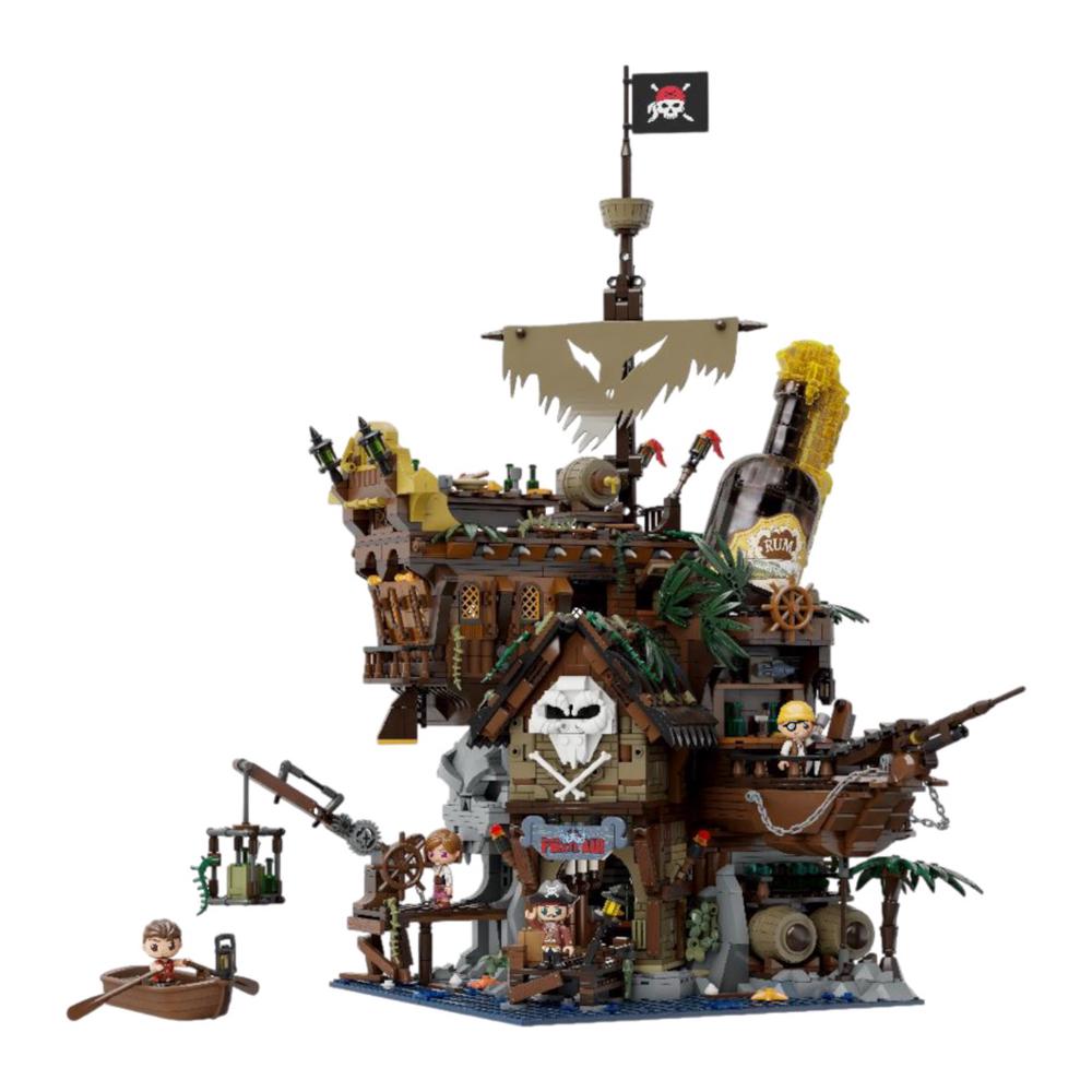 Pantasy Retro Series - The Pirate's Pub Construction Set, 2858pcs, 6973817323225