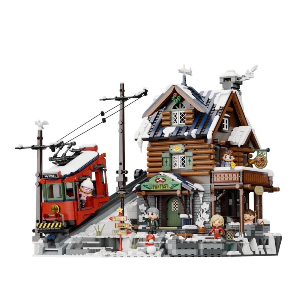 Pantasy Retro Collection - Summit Cabin Construction Set, 3135pc, 6973817323577