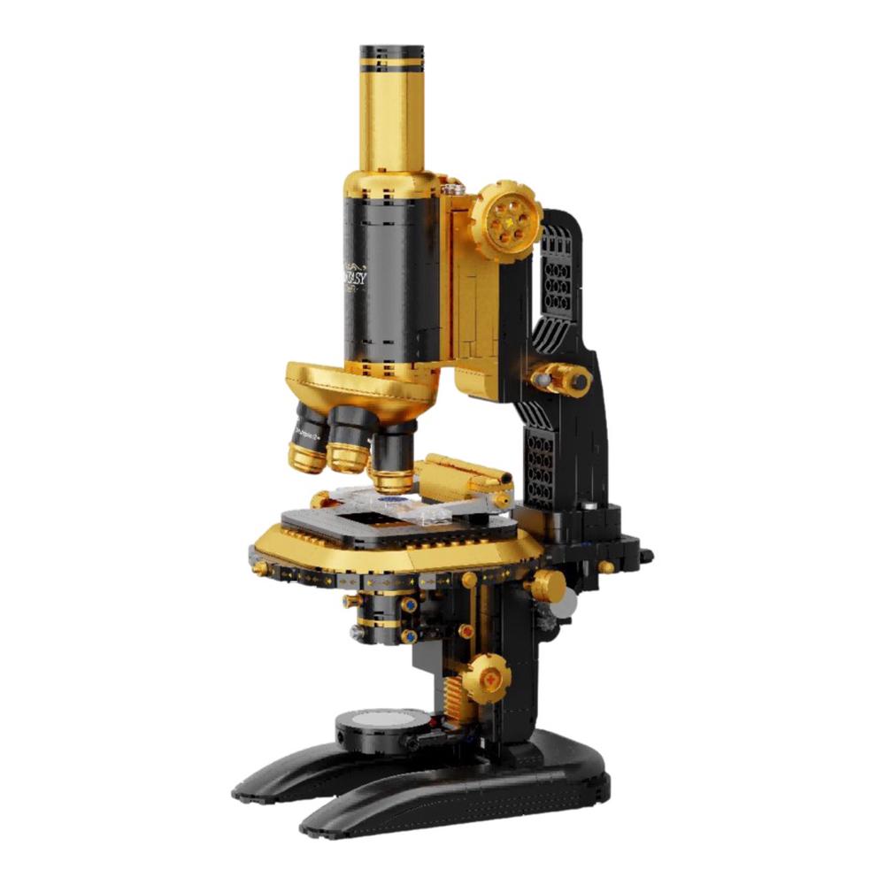 Pantasy Retro Collection - 19th Century Microscope Replica Construction Set, 1107pc, 6973817323584