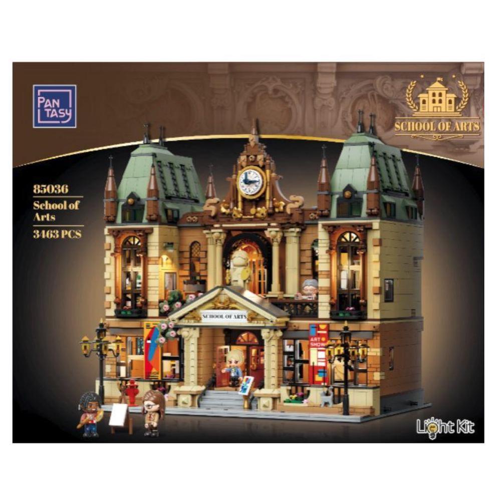 Pantasy Retro Series - School of Arts Construction Set, 3463 Pieces by Pantasy - ISBN: 6973817324048