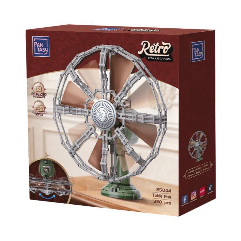 Pantasy Retro Collection - Table Fan Construction Set, 950 Pieces by Pantasy - ISBN: 6973817324826