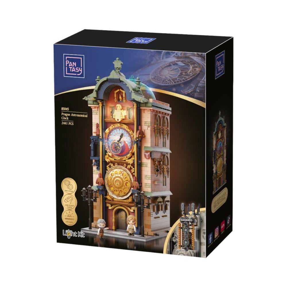 Pantasy Retro Series - Prague Astronomical Clock Construction Set, 2441 Pieces by Pantasy - ISBN: 6973817324833