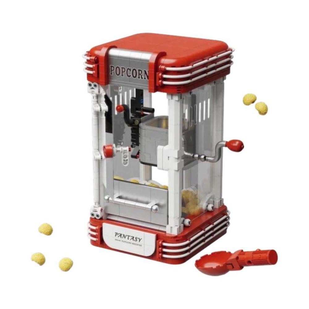 Pantasy Retro Collection - Popcorn Machine Construction Set, 1202 Pieces by Pantasy - ISBN: 6973817325007