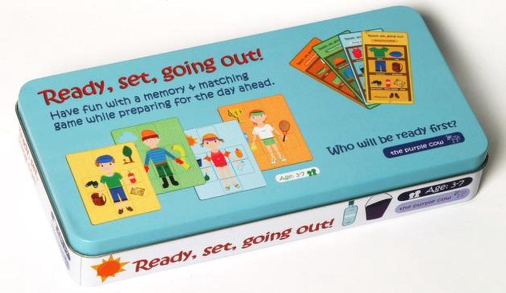 The Purple Cow Ready Set Going Out Game (Tin), 7290011890582