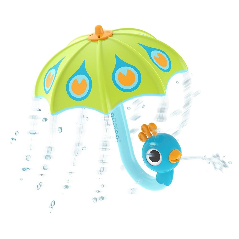 YooKidoo Fill 'N' Rain Peacock Umbrella (Green) by YooKidoo - ISBN: 7290107722230