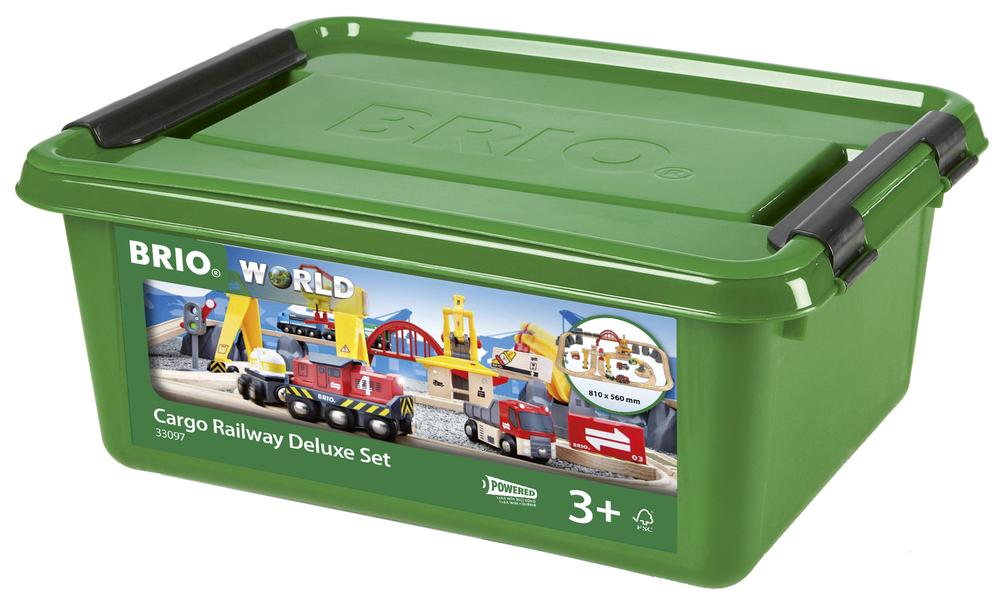 Cargo Railway Deluxe Set, 54 Pieces, 7312350330977