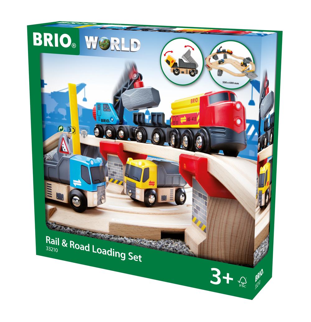 Rail & Road Loading Set, 32 Pieces, 7312350332100