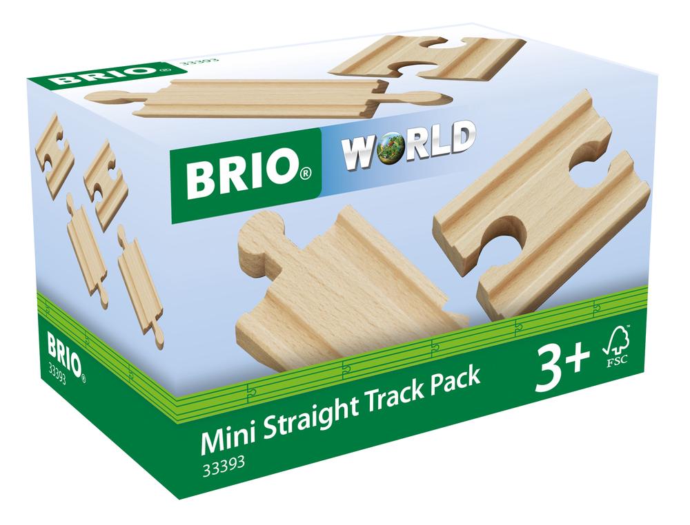 Mini Straight Track Pack, 4 Piece, 7312350333930