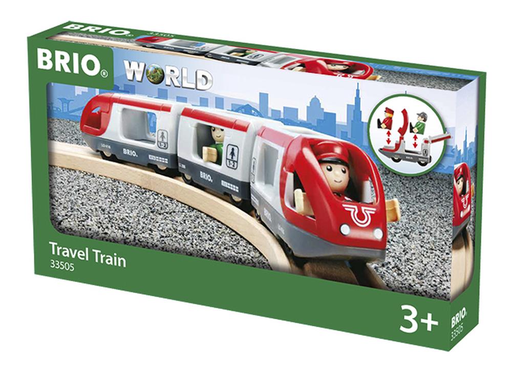 BRIO Travel Train, 5 Pieces, 7312350335057