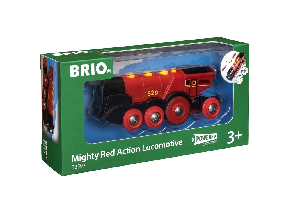 BRIO Mighty Red Action Locomotive, 7312350335927