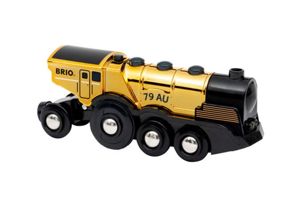 BRIO Mighty Gold Action Locomotive by BRIO - ISBN: 7312350336306