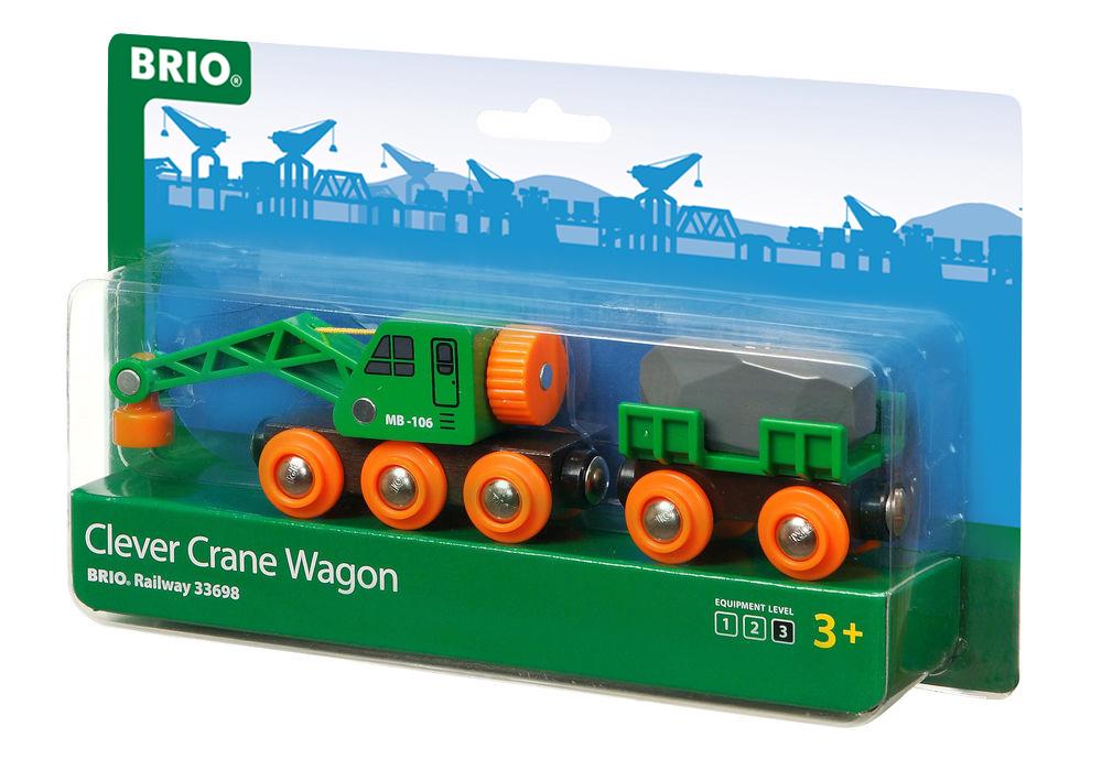 Clever Crane Wagon, 4 Pieces, 7312350336986