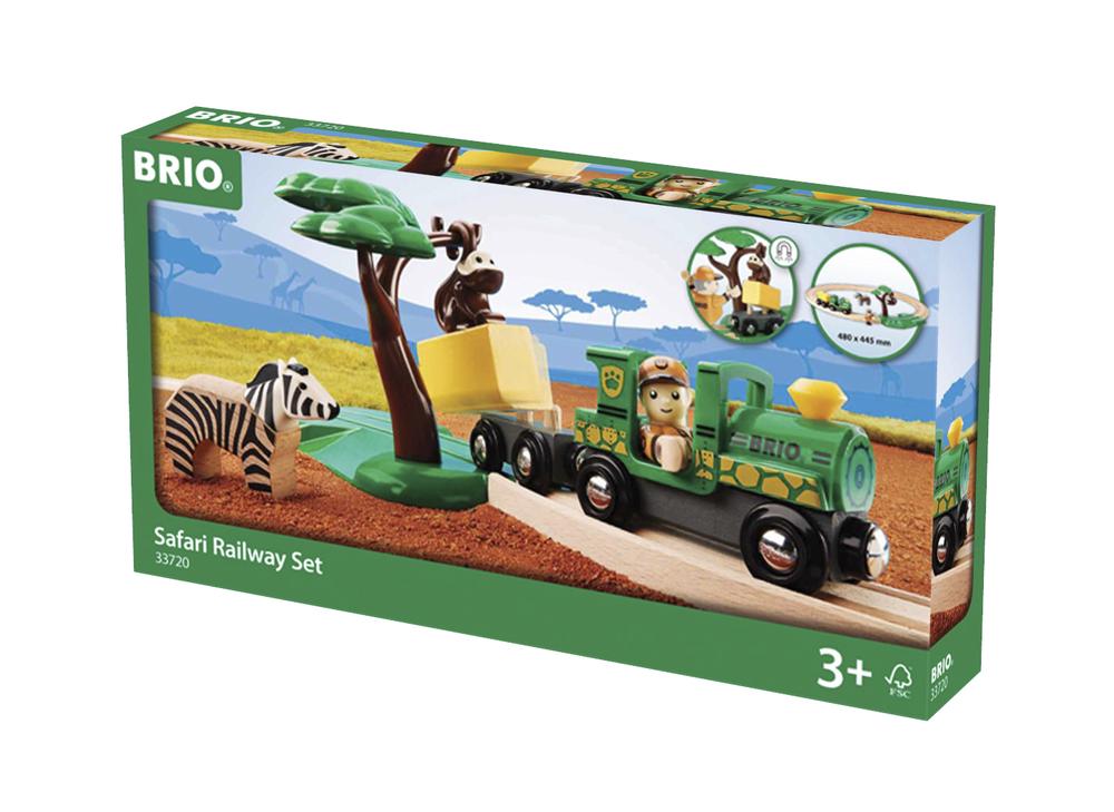 Safari Railway Set, 17 Pieces, 7312350337204