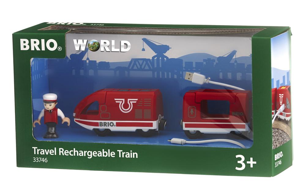 Travel Rechargeable Train, 4 Pieces, 7312350337464