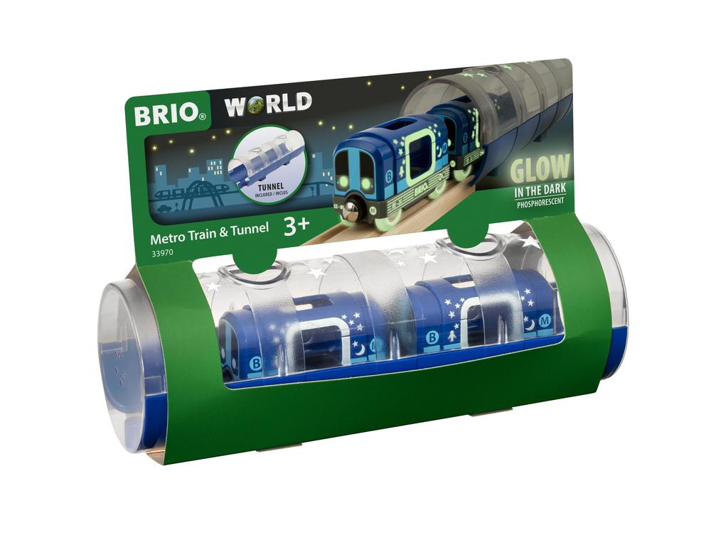 Metro Train & Tunnel, 3 Piece, 7312350339703