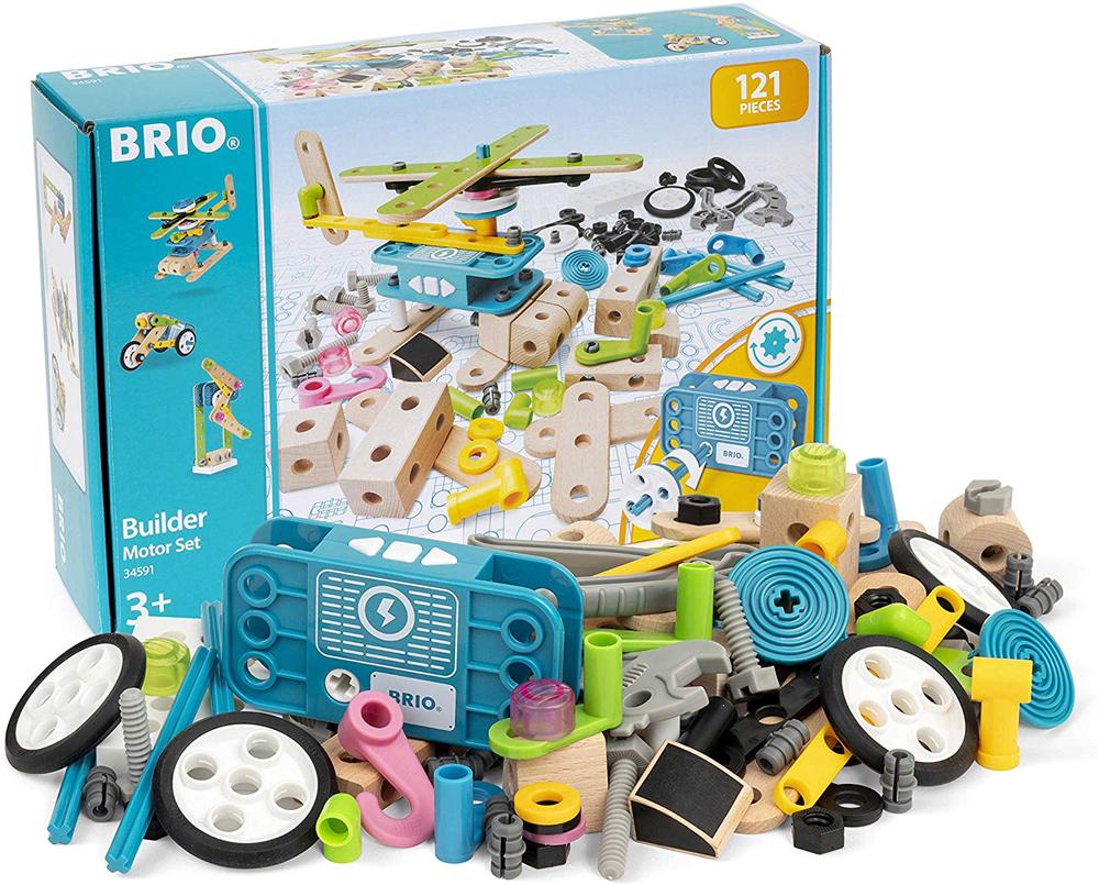 Motor Set Wooden Building Toy, 7312350345919