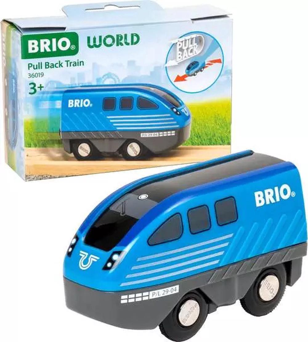 BRIO Pull Back Train, 7312350360196