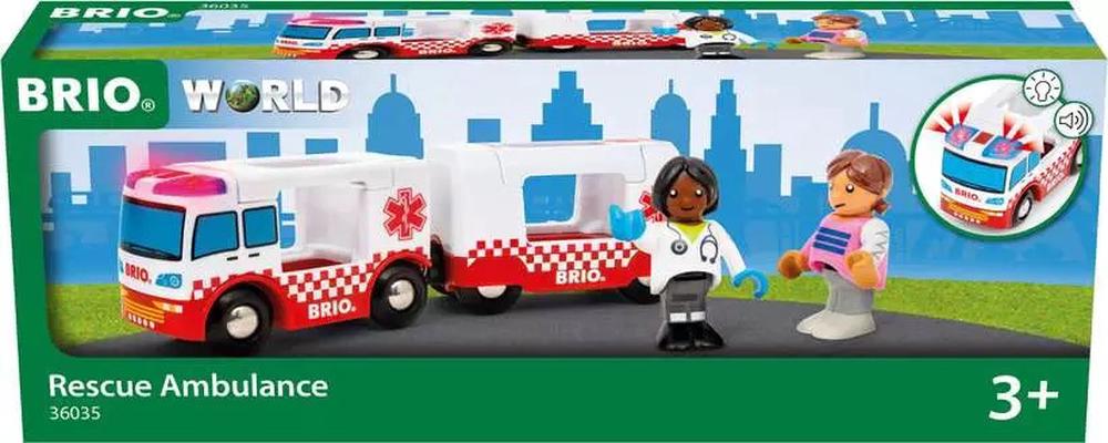 Rescue Ambulance, 4 Pieces, 7312350360356