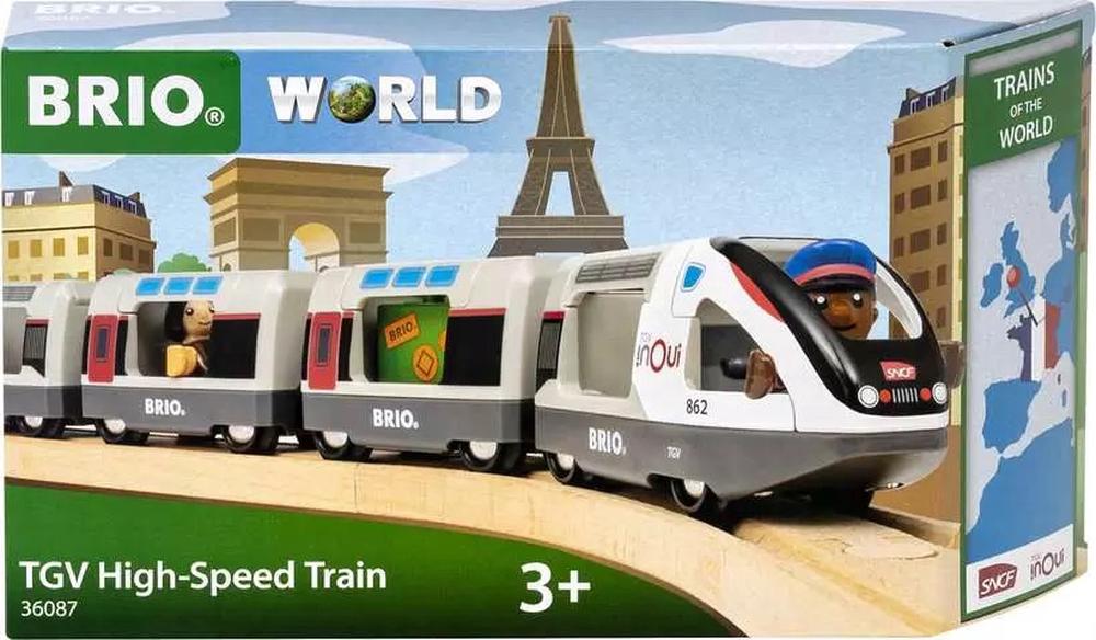 TGV High Speed Train, 7 Pieces, 7312350360875