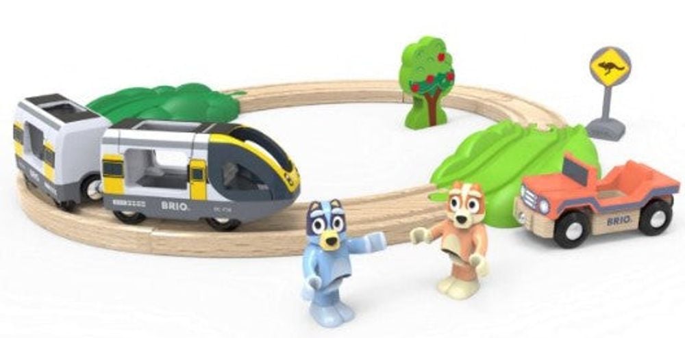 BRIO Bluey Train Set, 15 pieces by BRIO - ISBN: 7312350361445