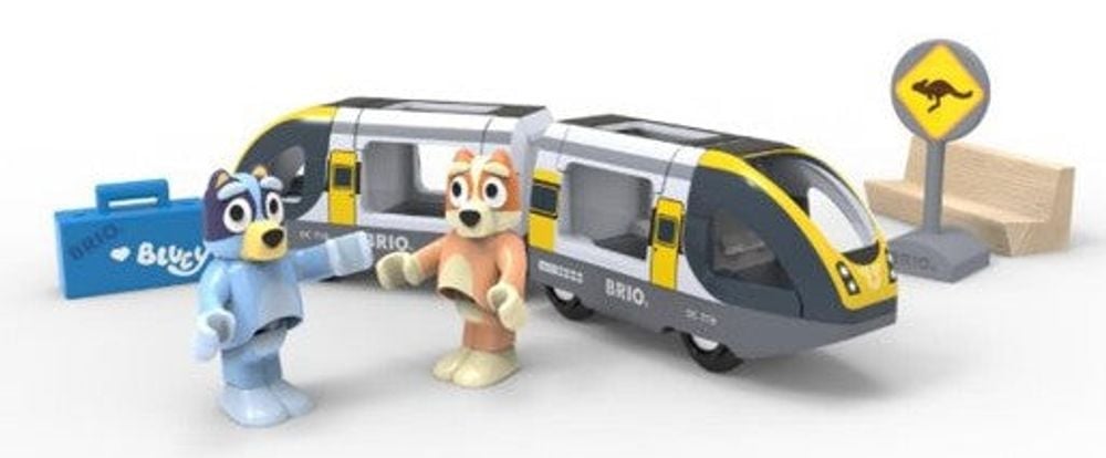 BRIO Bluey Train, 7 pieces by BRIO - ISBN: 7312350361476