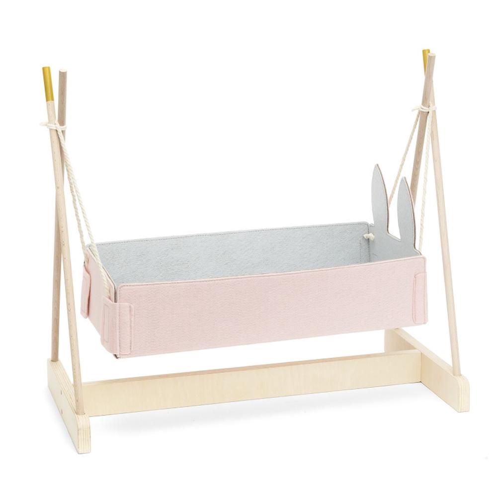 Doll Felt Rocking Cradle, 7315621310203