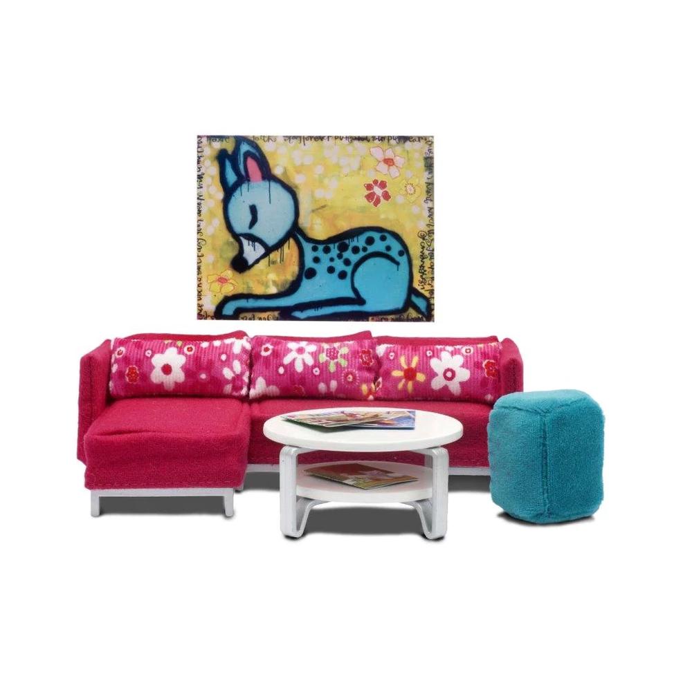 Doll House - Stockholm Sitting Room Set, 7315626090469