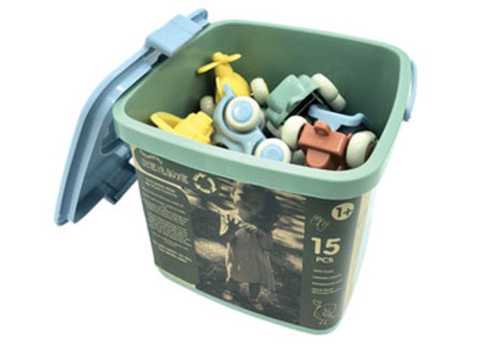 Reline Chubbies Bucket Set, 15 Pieces, 7317673411402