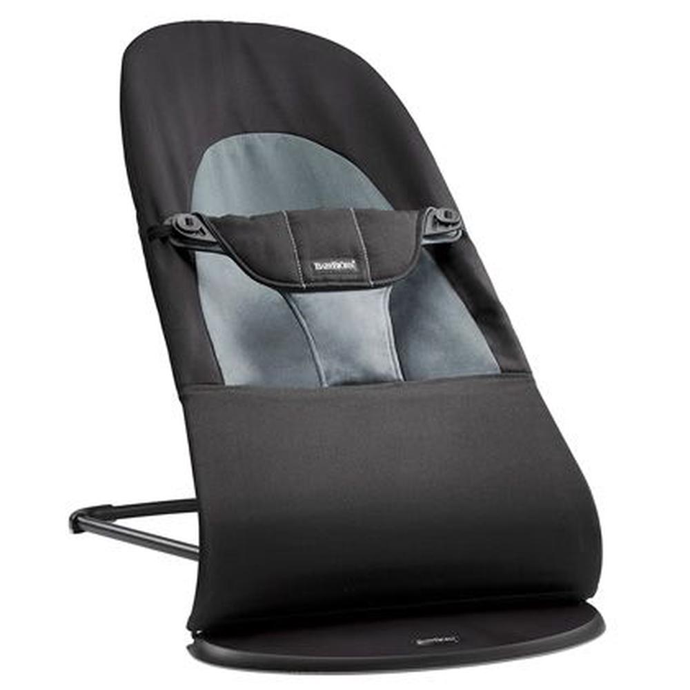 BabyBjorn Bouncer Balance Soft - Black/Dark Grey | Buy online at The Nile