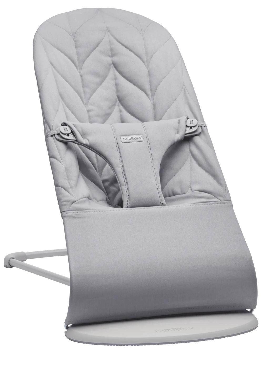 Bouncer Bliss Cotton Petal Quilt (Light Grey) - Newborn-2 Years, 7317680062246