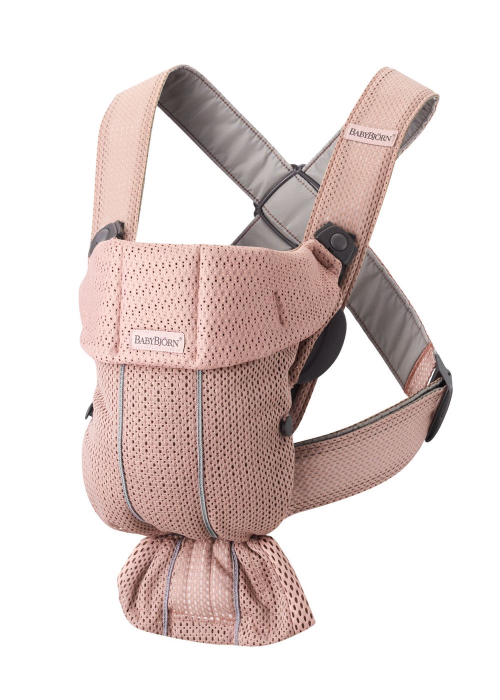 Baby Carrier Mini (Dusty Pink Mesh), 7317680210036