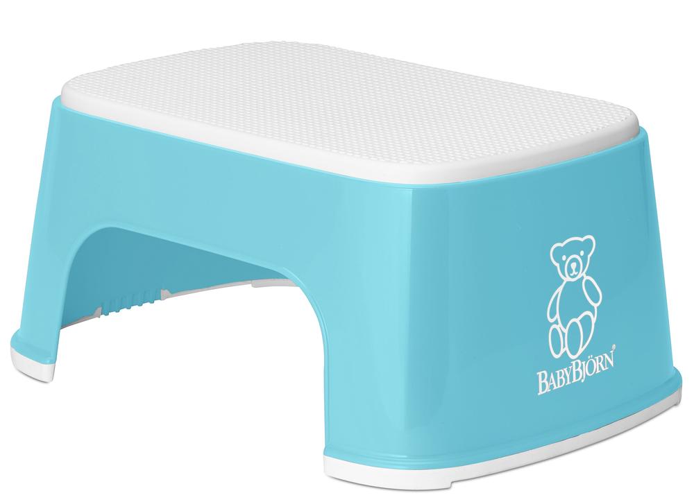 BabyBjorn Step Stool for Toilet Training (Turquoise), 7317680611130